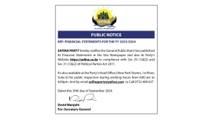 Financial Statement For The Financial Year 2023-2024